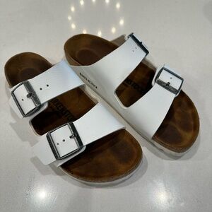 White Birkenstocks